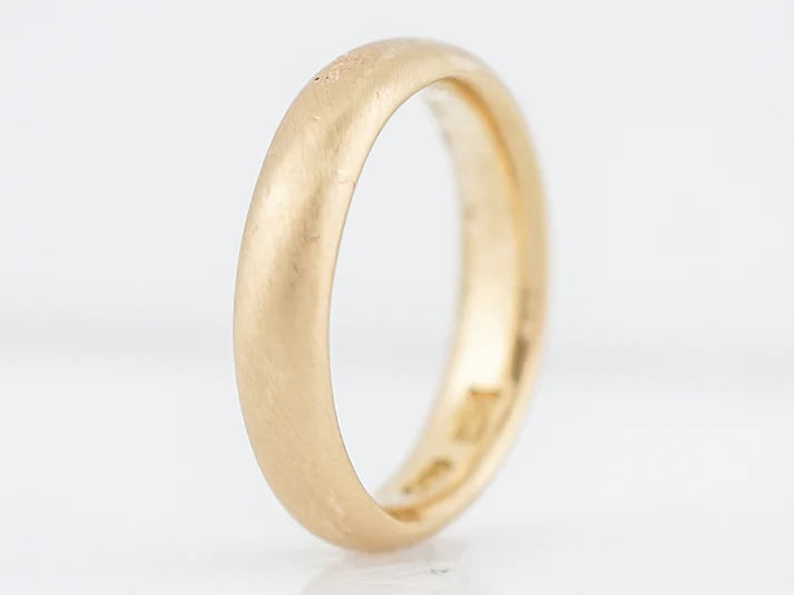 Golden Unisex Wedding Band