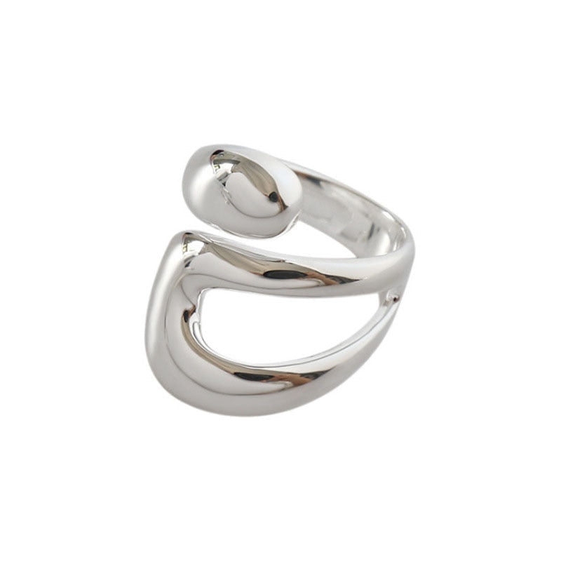 Sleek Chic Modern Ring