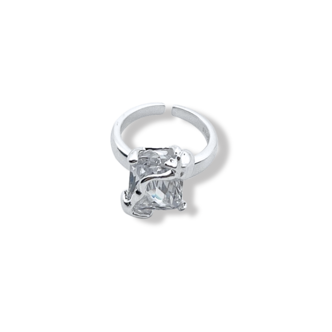 Squared Splendor Ring