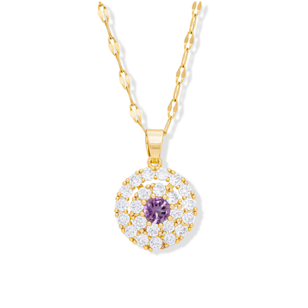 Gilded Brilliance Diamond Necklace