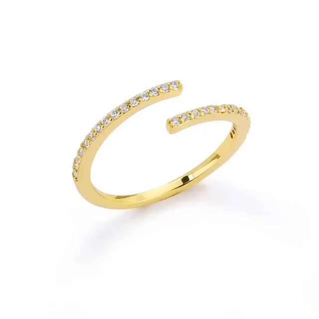 Radiant Elegance Open Ring