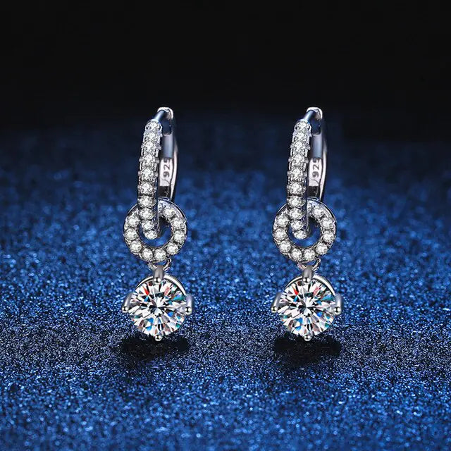 Diamondique Drop Earrings