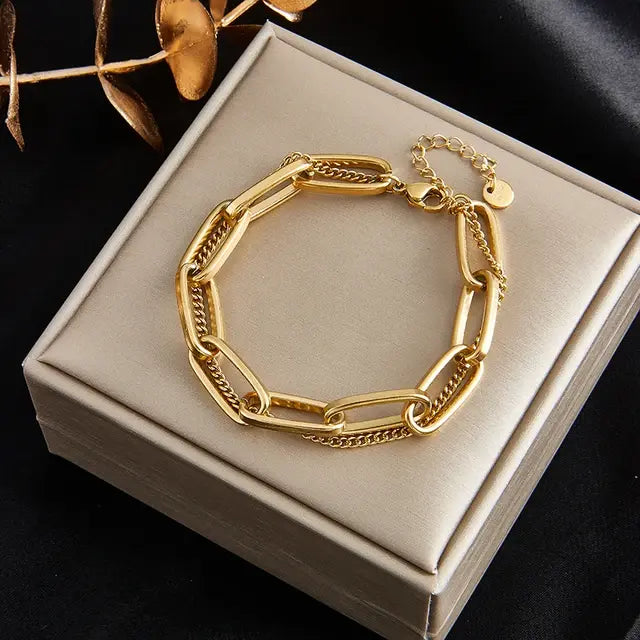 Radiant Trendsetting Bracelets (European gold variety)