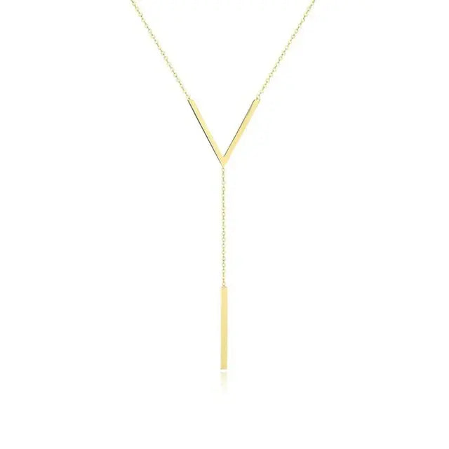 Elegant V-inspired Necklace