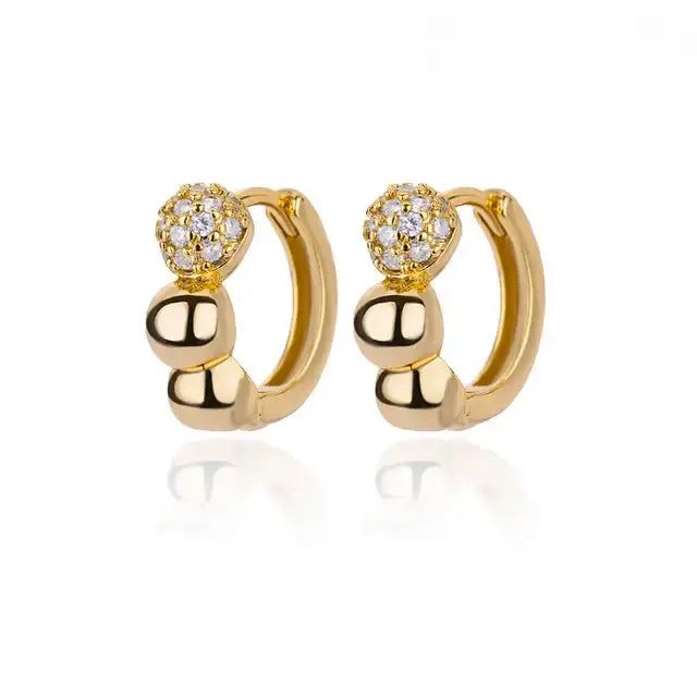 Chic Square Round Earrings