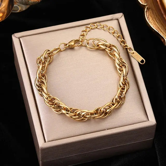 Radiant Stackable Bracelets (Variety Gold pack)