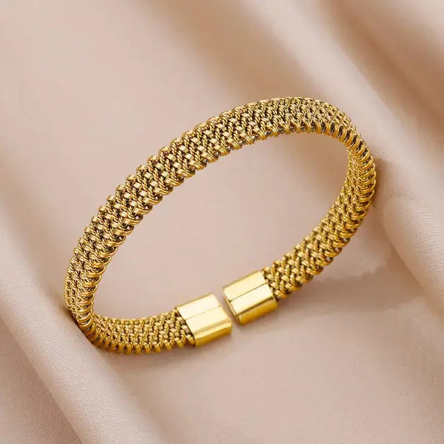 Vintage Stackable Bracelets (Variety Gold Pack)