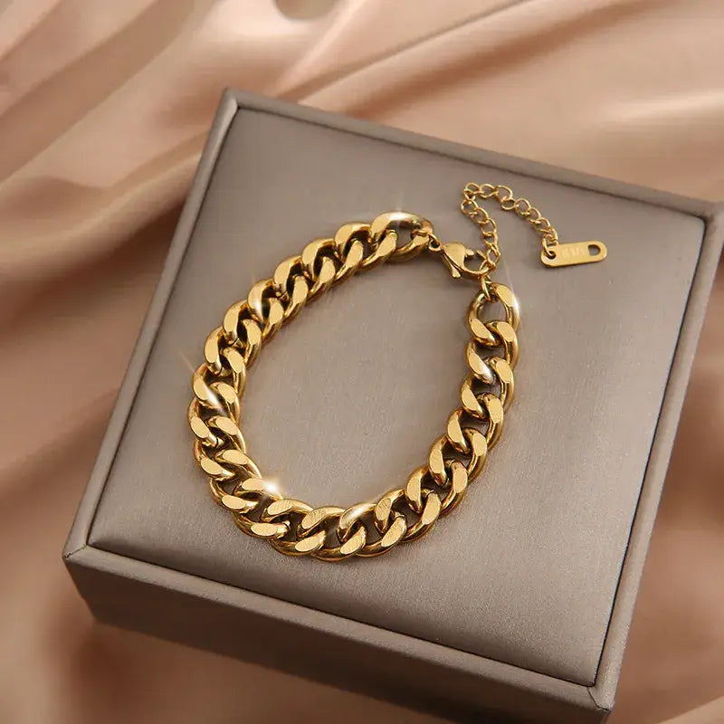 Radiant Trendsetting Bracelets (European gold variety)