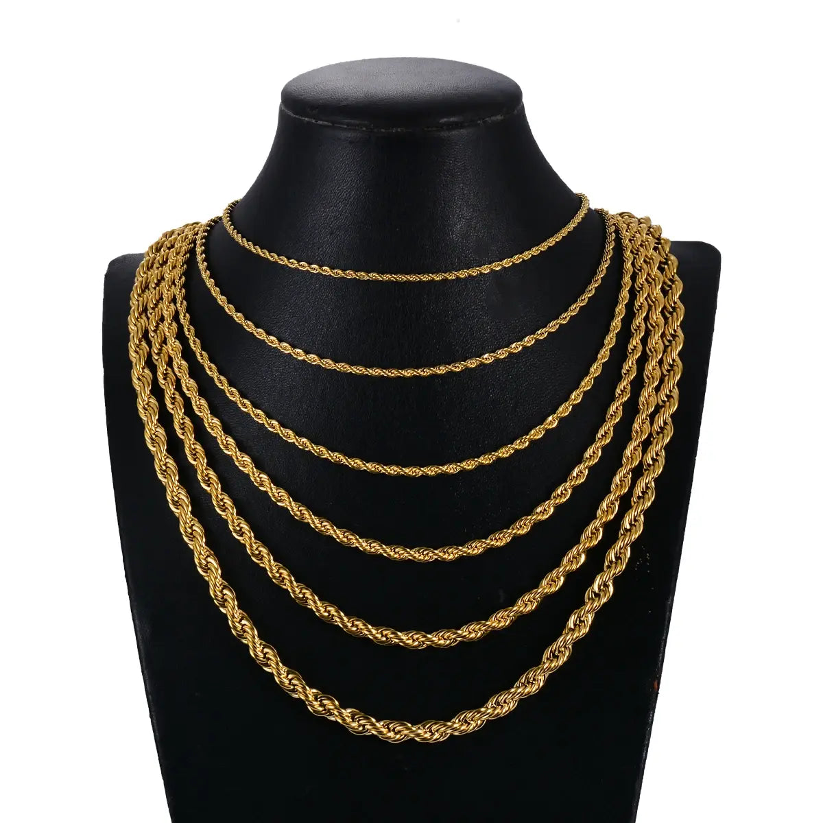 Regal Rope Chain Necklace