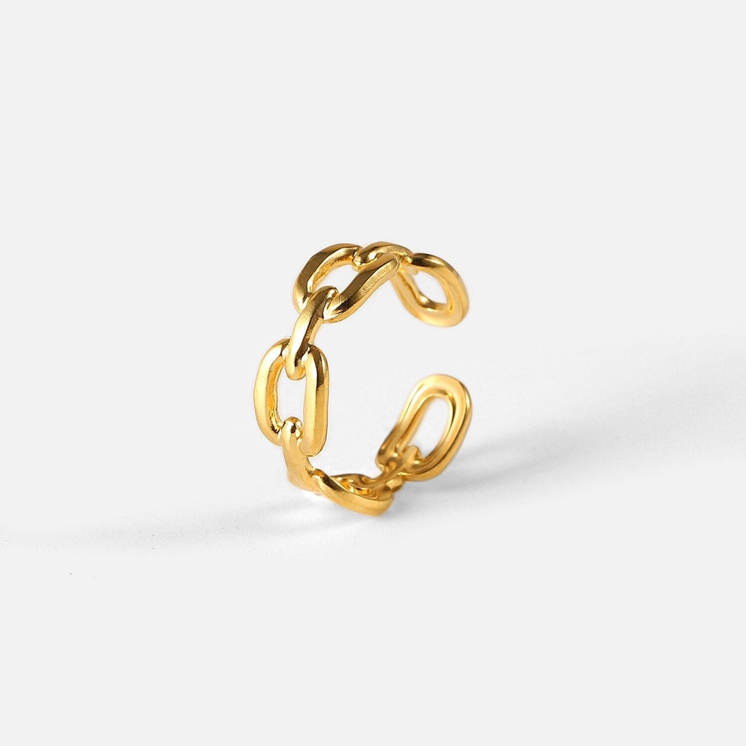 Entwined Elegance Adjustable Ring - Radiant Jewels Factory