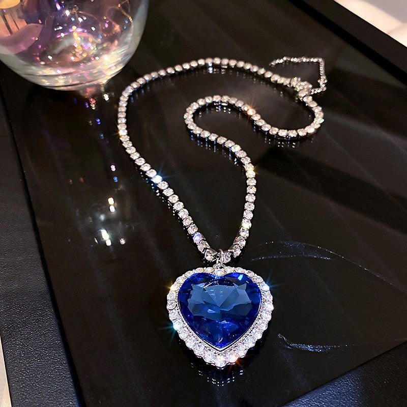 Oceanic Majesty Heart Pendant