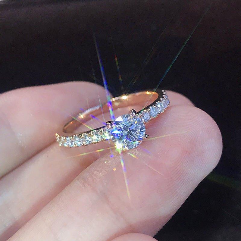 Noble Love Crystal Ring - Radiant Jewels Factory