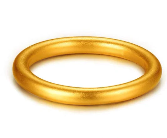 Golden Unisex Wedding Band