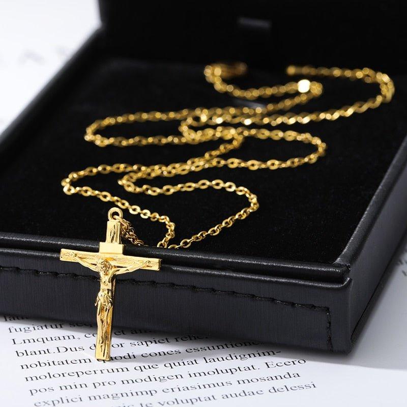 Majestic Cross Necklace - Radiant Jewels Factory