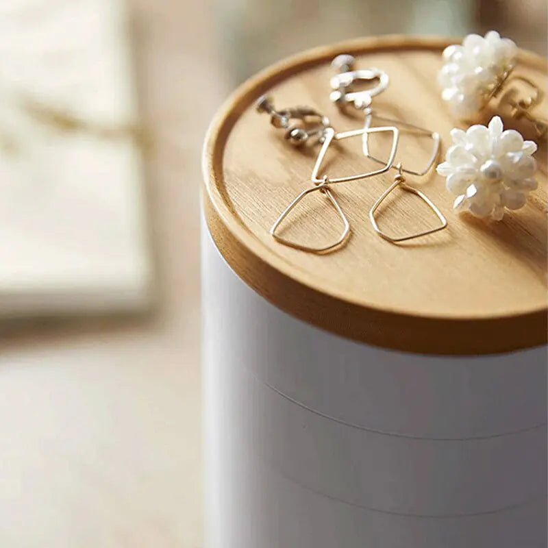 Radiant Jewels' Rotating Jewelry Box