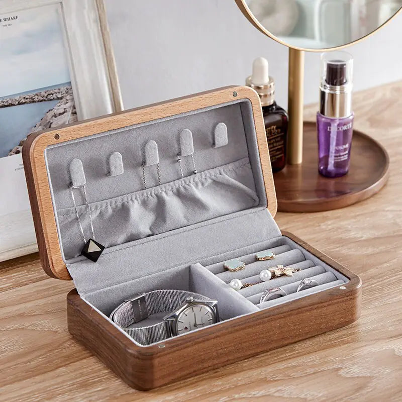 Regal Wood Elegance Jewelry Box