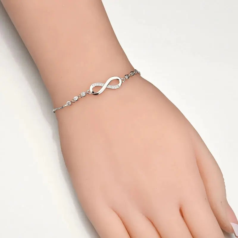 Radiant Infinity Bracelet