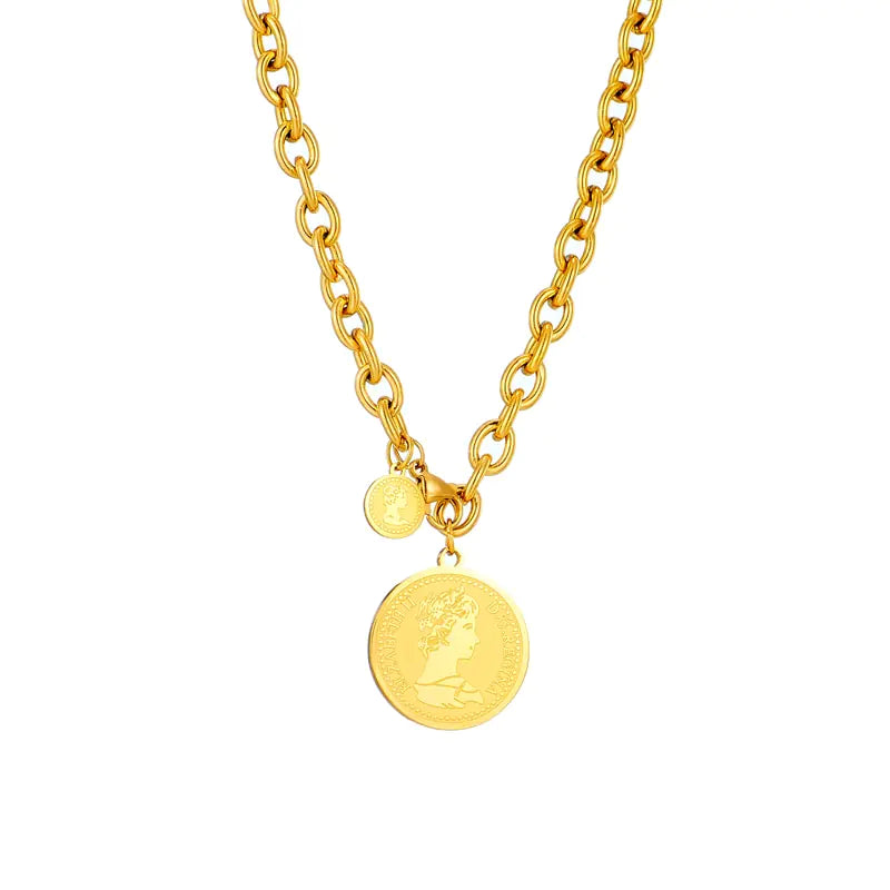 Radiant Coin Splendor Necklace