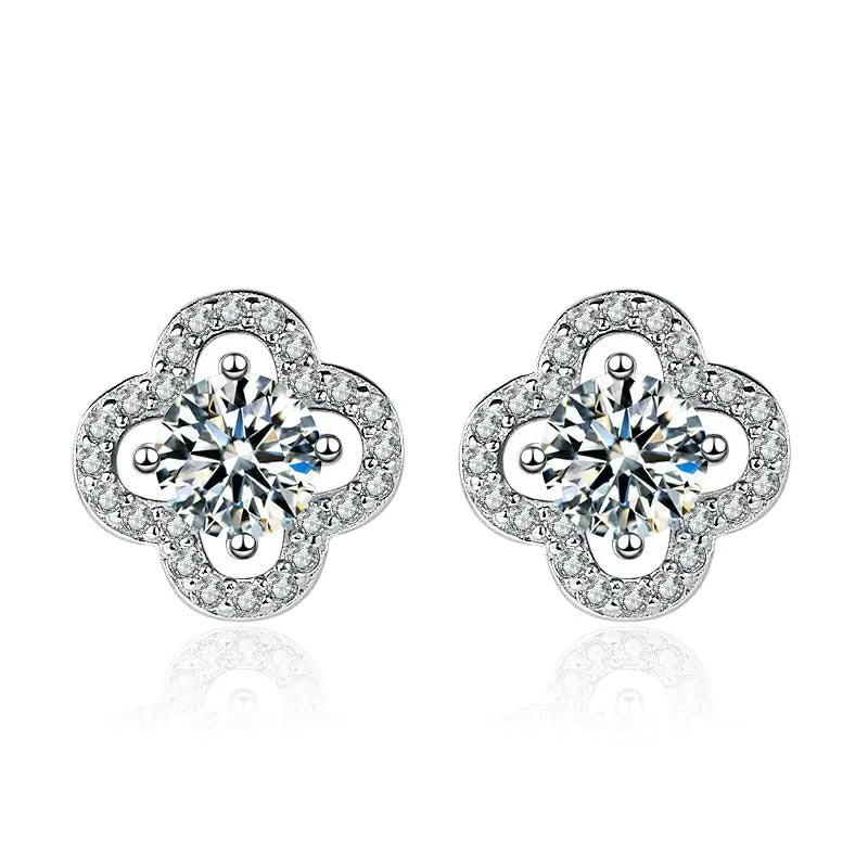 Diamondique Fleur Earrings