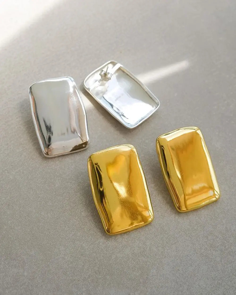 Sleek Vintage Bold Earrings