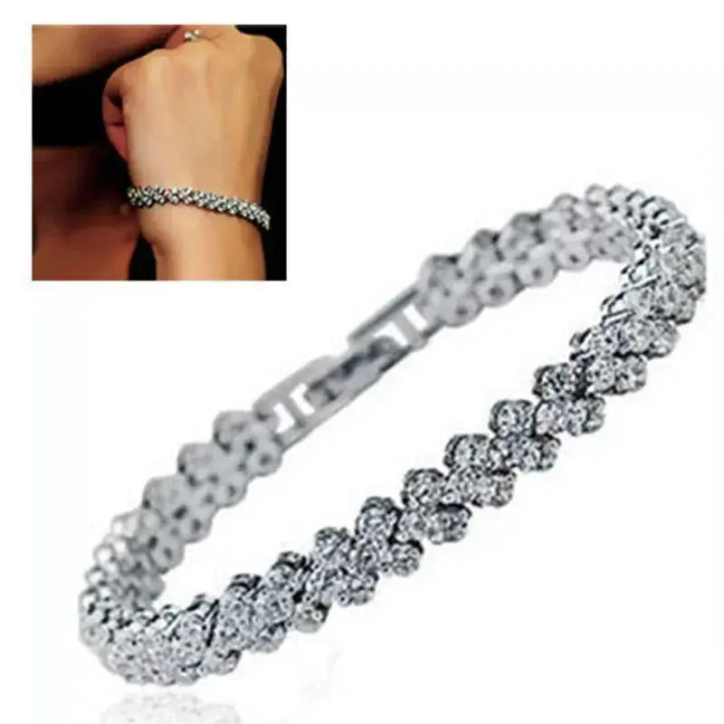 Diamondique Heart Bracelet