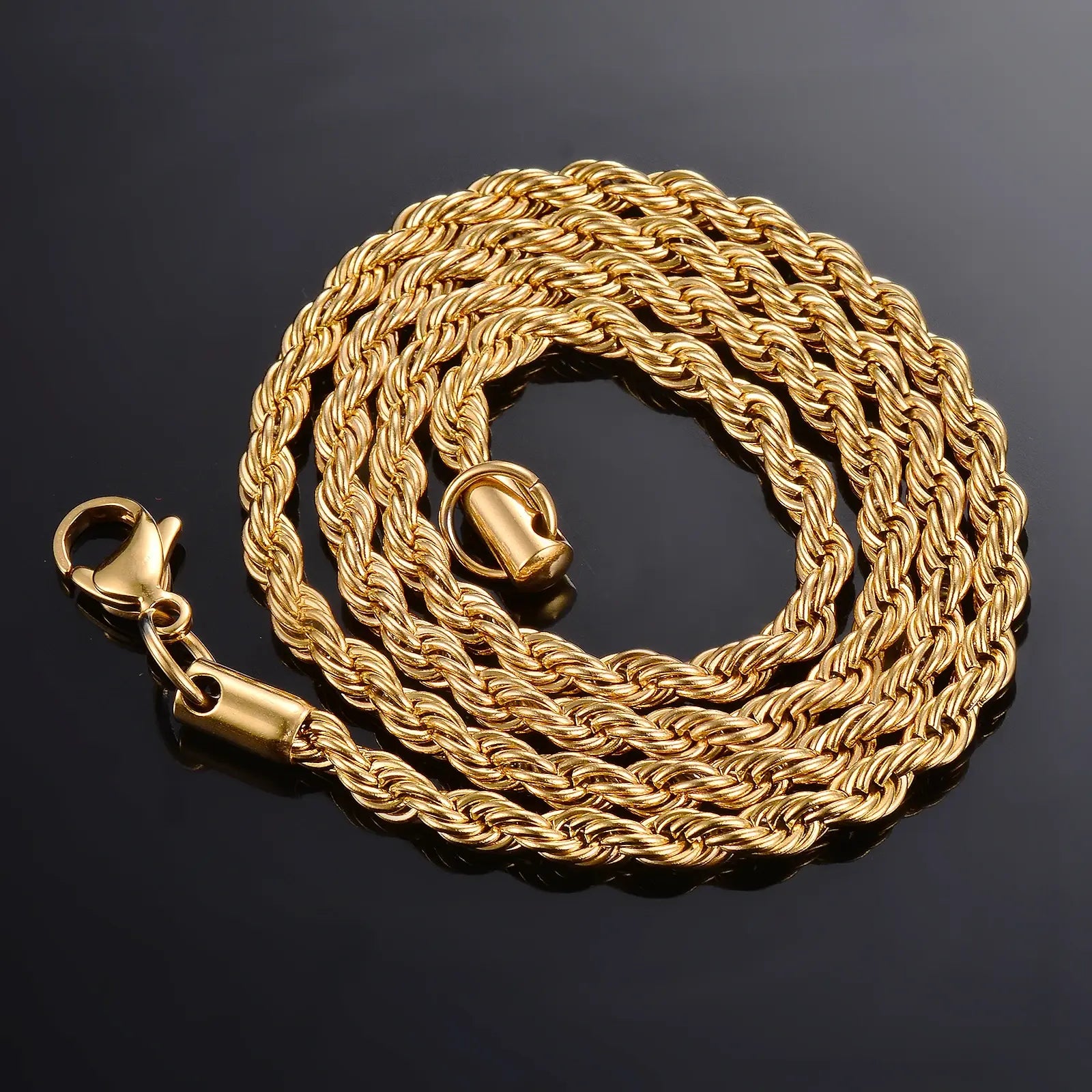 Regal Rope Chain Necklace