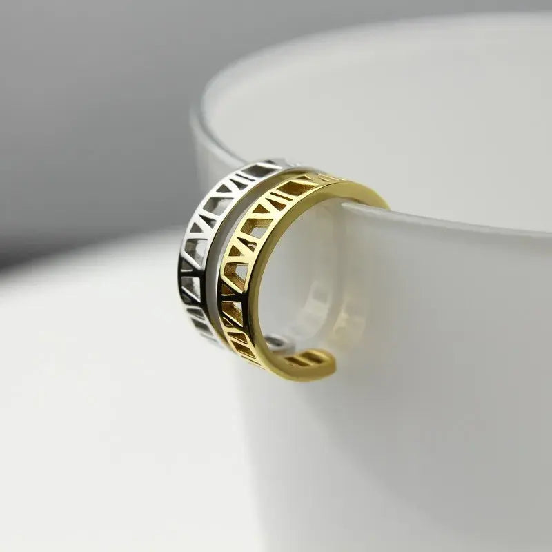 Opulent Refined Roman ring