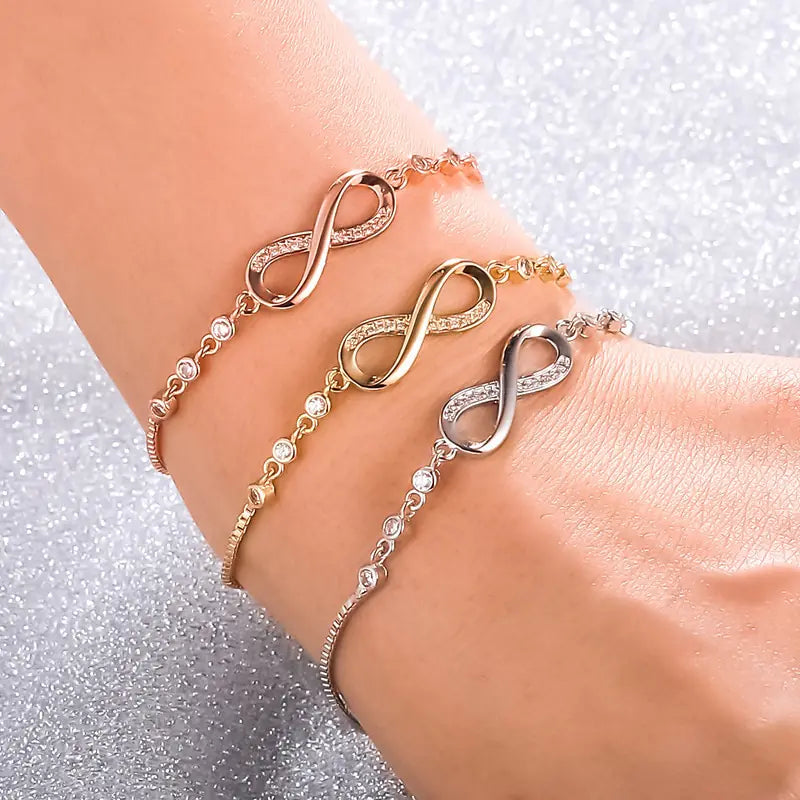 Radiant Infinity Bracelet