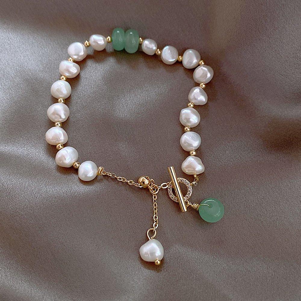 Lustrous Pearl Bracelet - Radiant Jewels Factory