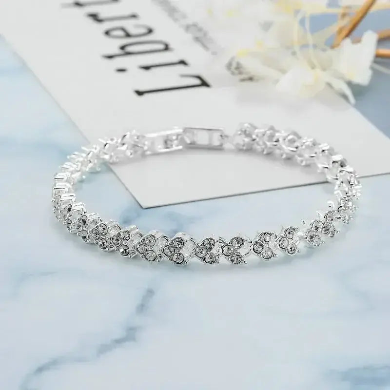 Diamondique Heart Bracelet