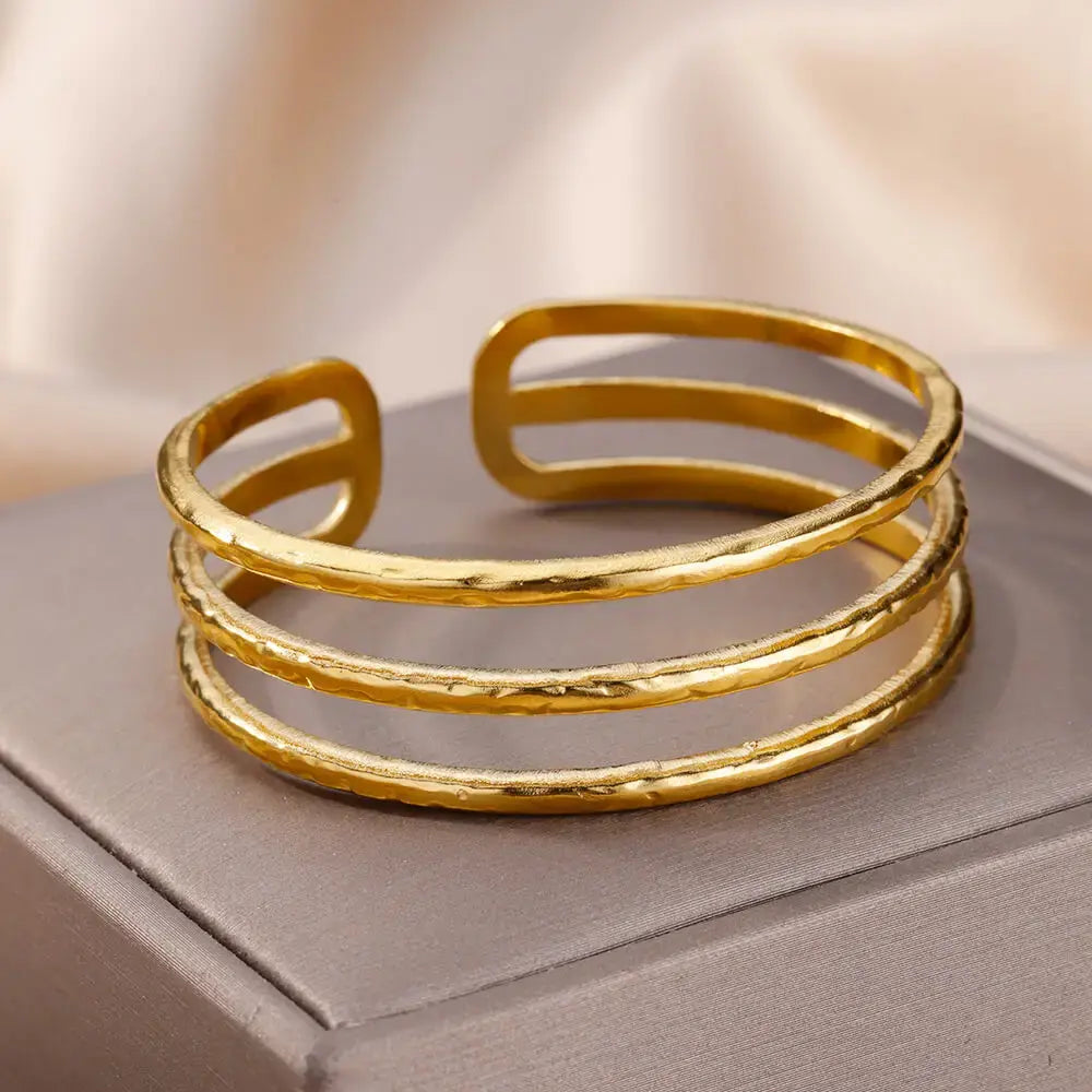 Vintage Stackable Bracelets (Variety Gold Pack)