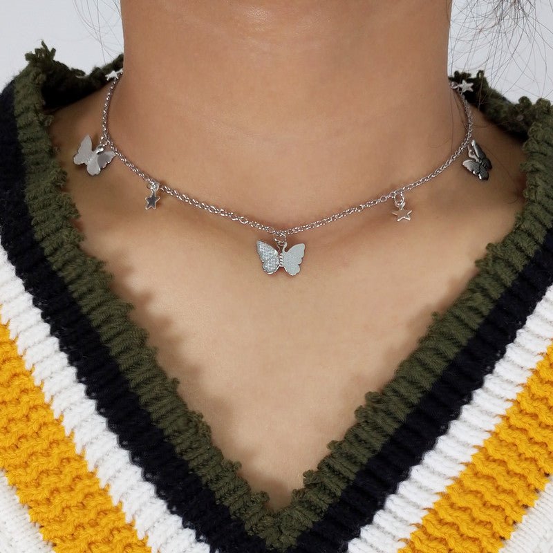 Whimsical Winged Wonders Necklace