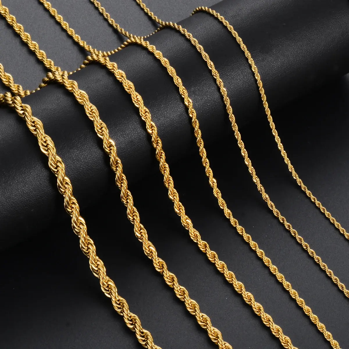 Regal Rope Chain Necklace