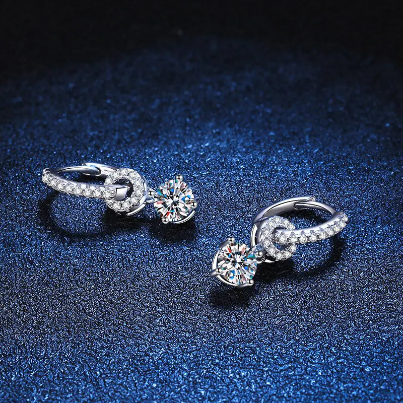 Diamondique Drop Earrings