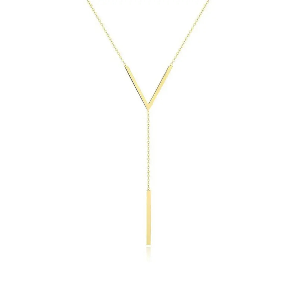 Elegant V-inspired Necklace