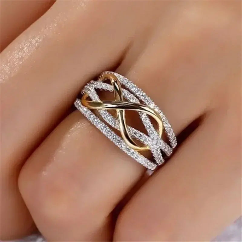 Infinity Glamour Ring