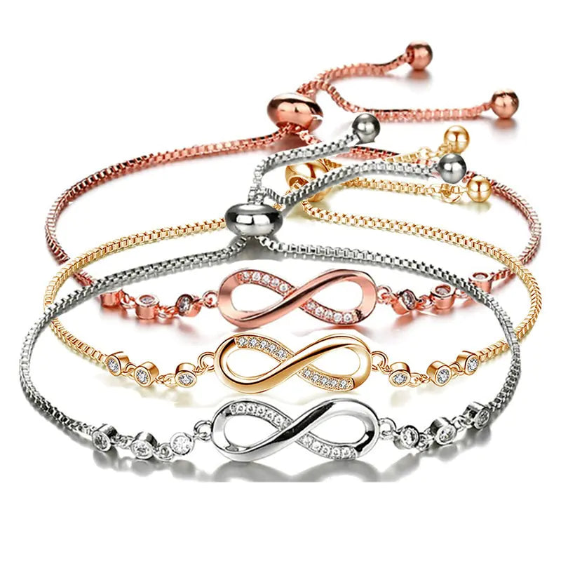 Radiant Infinity Bracelet